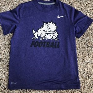 TCU Football Nike shirt